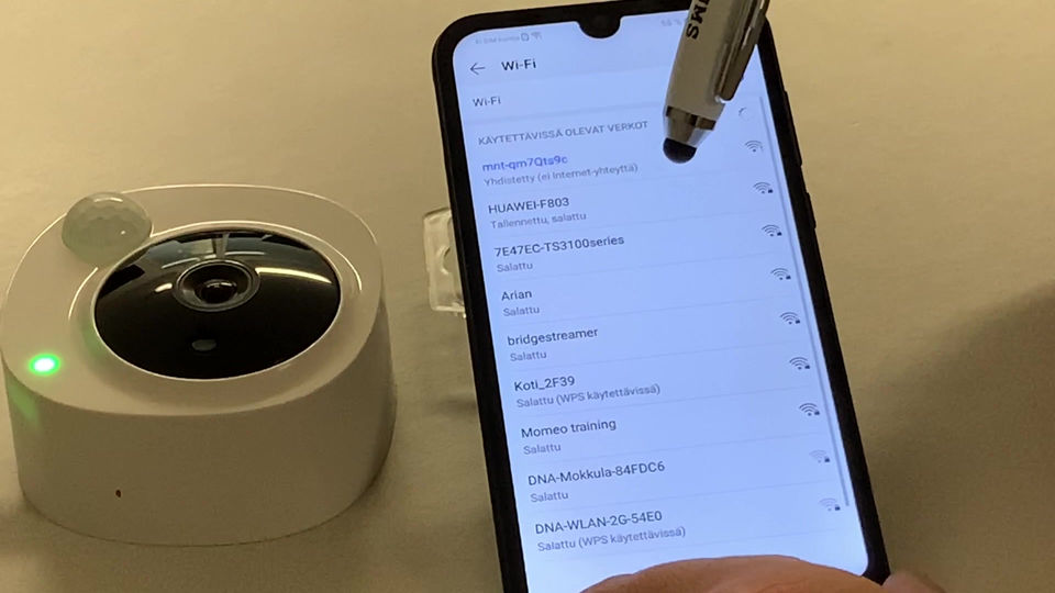 HandEyeHOME Camera Install with browser